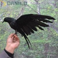 ราคา ดานิโล อีกาปลอมเทศกาลประดิษฐ์ตกแต่งสีดําทนทานตามฤดูกาลสําหรับบ้านสวนรูปปั้นอีกา (24690472652)