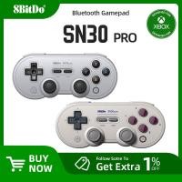 ราคา 8bitdo SN30 Pro เกมแพดบลูทูธไร้สายพร้อมเอฟเฟกต์ห้องโถงสําหรับ Nintendo Switch, PC, Windows 10, 11, Steam Deck, Android, macOS (26964862085)