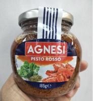 ราคา Agnesi Pesto Rosso Sauce ซอส 185กรัม (10255375263)