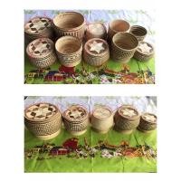 ราคา กระติบข้าวเหนียวฟักทอง ลายหัวใจ สินค้า OTOP (5736951648)