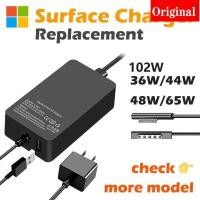 ราคา ✿Surface Pro 6 7 8 Charger Magnetic Adapter Microsoft Surface LAPTOP Book ADAPTER 1625 1631 1724 (28422530558)