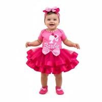 ราคา [4in1] BABY GIRLS JUMPER SET 0-18 MONTHS BARBIE MOTIF / CHERIO TUTU SKIRT JUMPER SET / CUTE BABY TUTU SKIRT FREE JUMPER SKIRT รองเท้าหมวก (48051147572)