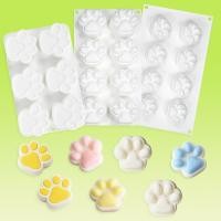 ราคา 8 คงที่ขนาดใหญ่ขนาดเล็กแมวกรงเล็บมูสเค้กแม่พิมพ์สุนัขกรงเล็บช็อคโกแลตหยิกซิลิโคนแม่พิมพ์วุ้นเบเกอรี่เครื่องมือ (41226532208)