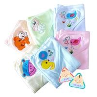 ราคา ผ้าห่อตัวเด็กแรกเกิด ผ้าห่อตัว เนื้อนุ่มนิ่ม ผ้าแซนวิช size: 75*85cm (4408959742)