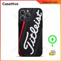 ราคา Titleist กระเป๋าเคสโทรศัพท์กอล์ฟสําหรับ iPhone 17 Pro Max / iPhone 16 Pro Max / 15 Pro Max / 13 / Samsung Galaxy S25 Ultra / S24 Plus CP143 (43906027077)