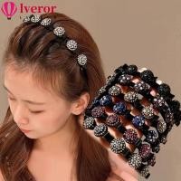 ราคา LVEROR Hairband สองชั้นประดับคริสตัล Swarovski, หนีบผมแฟชั่นสำหรับผู้หญิง (51003523457)