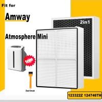 ราคา แผ่นกรอง HEPA + Active Carbon 2 in 1 สําหรับเครื่องฟอกอากาศขนาดเล็กบรรยากาศแอมเวย์ 123322Z 124746ไทย (53701782453)