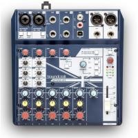 ราคา มิกเซอร์ เครื่องผสมสัญญาณเสียง MIXER SoundCraft Notepad-8FX Small-format Analog Mixing Console with USB Lexicon (4754117072)