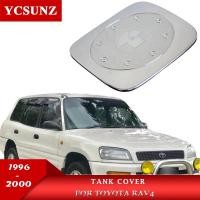 ราคา Chrome Fuel Gas Tank Cover Accessories For Toyota Rav4 1996 1997 1998 1999 2000 Rav4 exterior tank (56752778504)