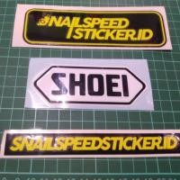 ราคา สติ๊กเกอร์หมวกกันน็อคโลโก้ Shoei 11cm (41205760418)