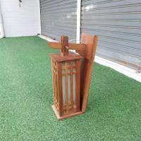 ราคา โคมไฟไม้สักโคมไฟสปาโคมไฟติดผนังโคมไฟไม้สัก (41272997439)