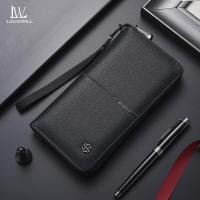 ราคา Louiswill กระเป๋าสตางค์ใบยาวผู้ชาย Soft PU กระเป๋าสตางค์ใบยาวกระเป๋าสตางค์อเนกประสงค์ความจุขนาดใหญ่ Multi-Card ID ผู้ถือบัตรเครดิต (49750755526)