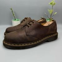 ราคา Dr.Martens 1461 CrazyHorse รองเท้าหนังแท้สีน้ำตาล มือสองของแท้ (26915880329)