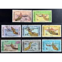 ราคา 2518 แสตมป์ชุดเรือพระราชพิธี ครบชุด ใช้แล้ว (หายาก) (23142691164)