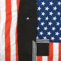 ราคา กางเกง Adidas ผ้าร่ม มือสอง สีดำ กางเกงวอร์มราคาถูก สำหรับผู้ชาย และผู้หญิง (Second-hand Adidas Trousers) (6022645514)