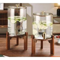 ราคา ทาวเวอร์ใส่น้ำผลไม้ ขวดทาวเวอร์แก้ว ขวดโหลกระจกใส่น้ำ โถจ่ายน้ำ ตู้กดน้ำดื่ม อุปกรณ์จัดงานเลี้ยงโรงแรม ตู้กดน้ำโถแก้ว (18594414707)