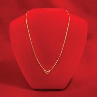 ราคา สร้อยคอทองลายผ่าหวายเหลี่ยมจิ๋ว ความยาว 18 นิ้ว น้ำหนักเทียบเท่า 1 สลึง (6980353901)
