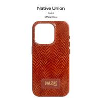 ราคา เคสมือถือ Native Union CUIR REPTILE VERNIS COGNAC IP 16 / 16 Pro / 16 Pro Max (27773645913)