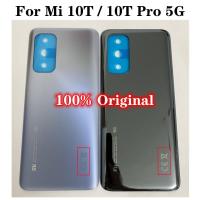 ราคา ฝาครอบแบตเตอรี่ ด้านหลัง แบบเปลี่ยน สําหรับ Xiaomi Mi 10T Pro 5G Mi10T Gorilla glass 5 (22375764061)