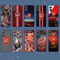 ราคา สําหรับRealme 2 3 5 5i 5s 6i 6 Pro Arsenal FCเคสโทรศัพท์TPUสีดํานุ่ม (55002947243)