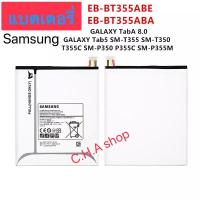 ราคา แบตเตอรี่ แท้ Samsung Galaxy Tab A 8.0 T350 T355 EB-BT355ABE 4200mAh (4233235705)