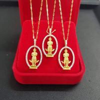 ราคา สร้อยคอพร้อมจี้ท้าวเวสสุวรรณ เพชรแท้ทองเค (29219840666)