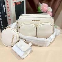 ราคา แท้ พร้อมส่งMK Jet Set Travel Medium Leather Messenger Bag 35S2GTTC6L (48902025069)