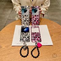 ราคา ปลอกสําหรับ Samsung Galaxy Z Flip 7 FE 6 5 Flip5 Flip6 Flip7 Bling ฝาครอบพร้อมสร้อยข้อมือ (56804717882)