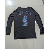 ราคา เสื้อยืดแขนยาวมือสอง RVCA ไซส์ M อก 42 นิ้ว ยาว 30 นิ้ว (26778791447)
