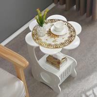 ราคา สไตล์ยุโรประเบียงกลีบโต๊ะกาแฟโต๊ะเล็กโต๊ะกลมขนาดเล็กโต๊ะกาแฟทรงกลมห้องนั่งเล่นโซฟาข้างโต๊ะห้องนอนโต๊ะข้างเตียง (40920197829)