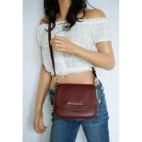 ราคา ☆☆ใหม่☆☆Michael Kors Bedford Small Flap Crossbody Pebbled Leather Bag  (4257827343)