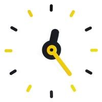 ราคา On-Time นาฬิกาติดผนัง ไม่เจาะผนัง v1m Black Yellow สีดำ สีเหลือง ขนาดติดตั้ง 48-60 เซน นาฬิกาขนาดใหญ่ DIY (20734346443)