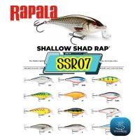 ราคา RAPALA SSR-7 SHALLOW SHAD RAP SSR07 เหยื่อปลอมสำหรับตกปลา (29204609336)