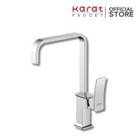 ราคา Karat Faucet ก๊อกซิงค์ผสมแบบก้านโยกติดบนเคาน์เตอร์ รุ่น KF-59-927-50 (23833378950)