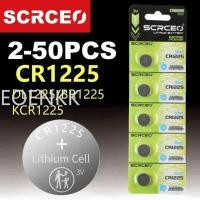 ราคา CR1225 แบตเตอรี่ลิเธียม 3v จำนวน 2-50 ชิ้น ใหม่ ใช้ร่วมกันได้กับแบตเตอรี่ CR 1225 BR1225 KL1225 ECR1 (54251221531)