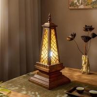 ราคา โคมไฟพีระมิด โคมไฟหัวเตียง โคมไฟตั้งโต๊ะ มีหลายสีหลายสไตล์ ประดับบ้านเรือน รีสอร์ท ร้านสปา โรงแรม (24439790961)
