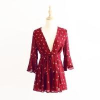 ราคา จั้มสูท ปั้มลายเชอรี่ เกาหลีสุดๆจ้ามีความพริ้วมือ2ใส่1ครั้ง ส่งต่อ 100(งานป้าย) (1900121633)