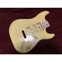 ราคา บอดี้กีต้าร์ไฟฟ้าทรง Stratocaster สีเหลือง (6797605442)