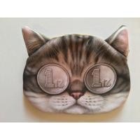 ราคา กระเป๋าใส่เหรียญลายแมวหน้าเงิน ลิลู Lilu ลาย 3มิติเหมือนจริง (671648347)