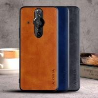 ราคา เคสโทรศัพท์มือถือหนัง หรูหรา สไตล์วินเทจ สําหรับ sony xperia pro i pro-i 1 coque xperia pro (16757080788)