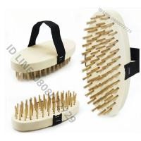 ราคา แปรงลวดทองเหลืองรูปไข่ ขัดภาชนะ แปรงขัดกระทะ แปรงขัดพื้น(ยกโหล12ชิ้น) (45005178296)