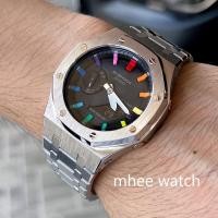 ราคา G-Shock AP Style Rainbow Dial Silver Steel (21954447658)