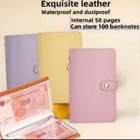 ราคา กระเป๋าสตางค์ สมุดเก็บเงินสด ธนบัตร สมุดสะสมความจุใหญ่ สำหรับจัดเก็บธนบัตรที่ระลึก และเงินอย่างมีระบบ (44472604893)
