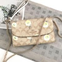ราคา Coach C3052 Gemma Clutch Crossbody In Signature Canvas With Daisy Print กระเป๋าสะพายข้าง