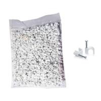 ราคา กิ๊บตอกสาย RG-6 - สีขาว (แพ็คถุงละ 1,000 ตัว) (1507643455)