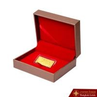 ราคา Bangkok Golds ทองแผ่น ทองคำแท้ 96.5 % happy new year น้ำหนัก 0.5 กรัม มีใบรับประกัน (40977282130)