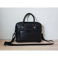 ราคา กระเป๋า VERSACE Briefcase สีดำ ของแท้ (43122480290)