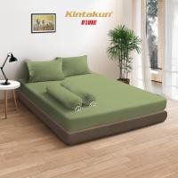 ราคา HIJAU Kintakun ชุดผ้าปูที่นอนธรรมดาขนาด 160/180/200 Taragon Dluxe ไมโครไฟเบอร์ 20 ซม.ความสูง Playnism สีเขียว (28987911425)
