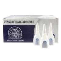 ราคา BRAVO กาวร้อนบราโว่ เบอร์ 153 น้ำหนัก 20กรัม / หลอดหยอดกาว หนวดกุ้ง กาวร้อน (1แพ็ค / 10 ชิ้น) (5256040585)
