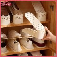 ราคา 24ชม. การส่งสินค้า ที่ใส่รองเท้าหน้าแมวน่ารัก,ระบบจัดเก็บสองชั้น10ชิ้น,ชั้นวางตู้เสื้อผ้าประหยัดพื้นที่พร้อมตีนพิมพ์ออกแบบชั้นเก็บชั้นวางรองเท้าชั้นประ (26343535538)